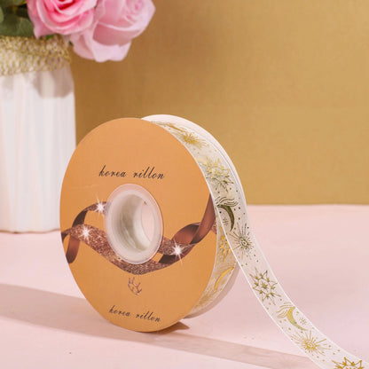 Spot Wholesale | New Product Gilded Fishtail Gift Wrapping Ribbon