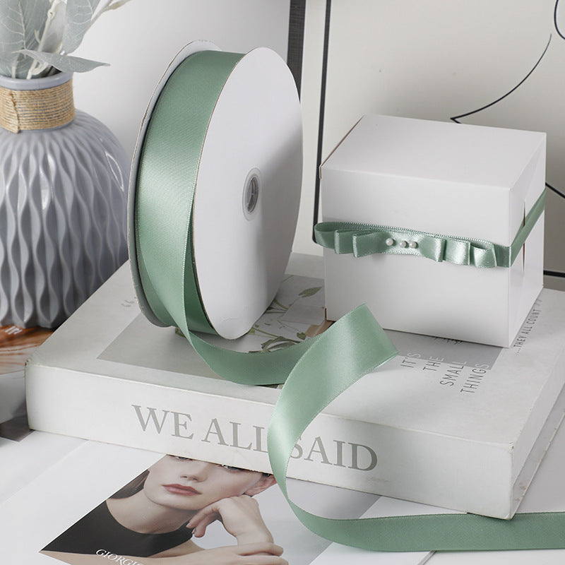 Spot Wholesale | New Avocado Color Gift Wrapping Ribbon