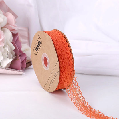 Spot Wholesale | Lace Gift Flower Clothing Packaging Ribbon 2.5CM