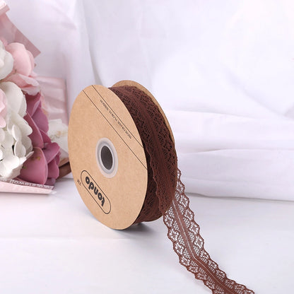 Spot Wholesale | Lace Gift Flower Clothing Packaging Ribbon 2.5CM