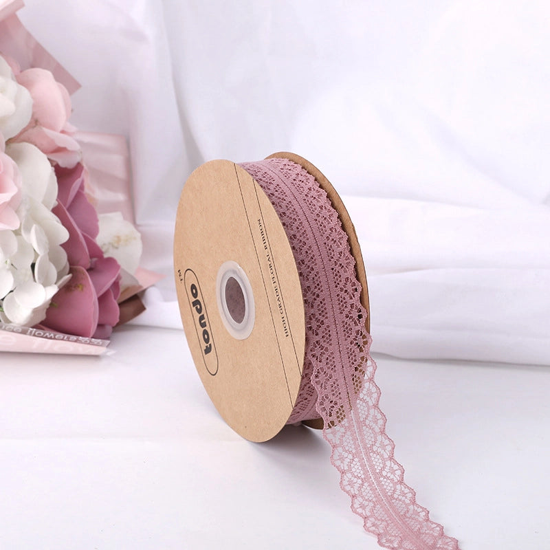 Spot Wholesale | Lace Gift Flower Clothing Packaging Ribbon 2.5CM