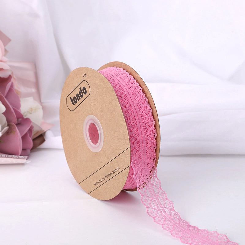 Spot Wholesale | Lace Gift Flower Clothing Packaging Ribbon 2.5CM