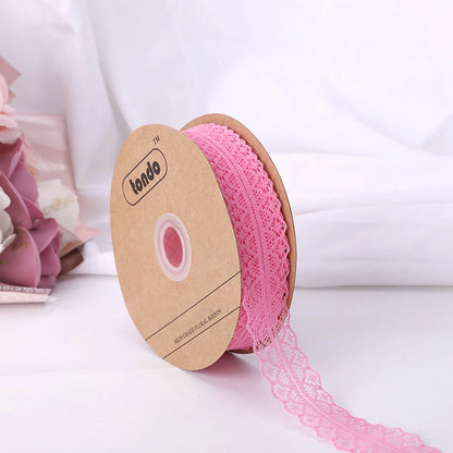 Spot Wholesale | Lace Gift Flower Clothing Packaging Ribbon 2.5CM