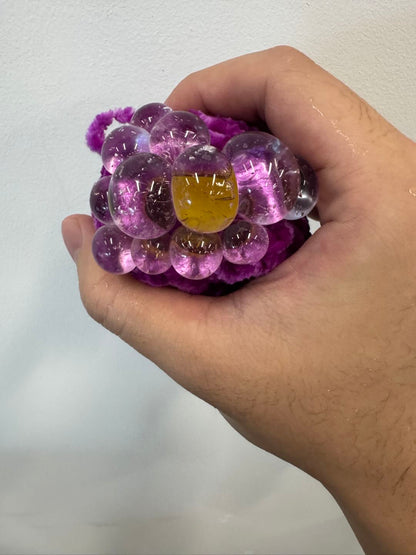 CozyBloom Crystal Squishy, CozyBloom Crystal Knit Squishy Fidget Toy Handmade Pre-Order (Est. Delivery Within 30 Days)