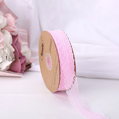 Spot Wholesale | Lace Gift Flower Clothing Packaging Ribbon 2.5CM