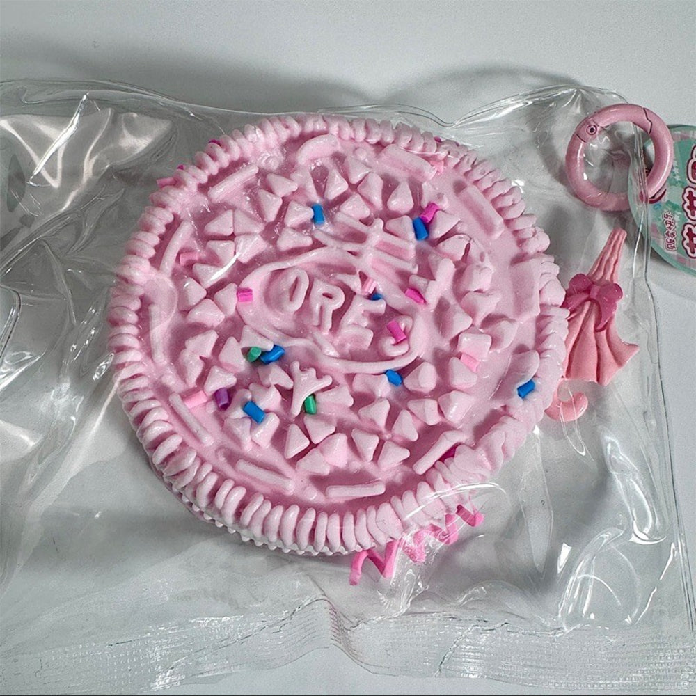 200G Big Oreo Handmade Silicone Stress Relief Taba Squishy Toy