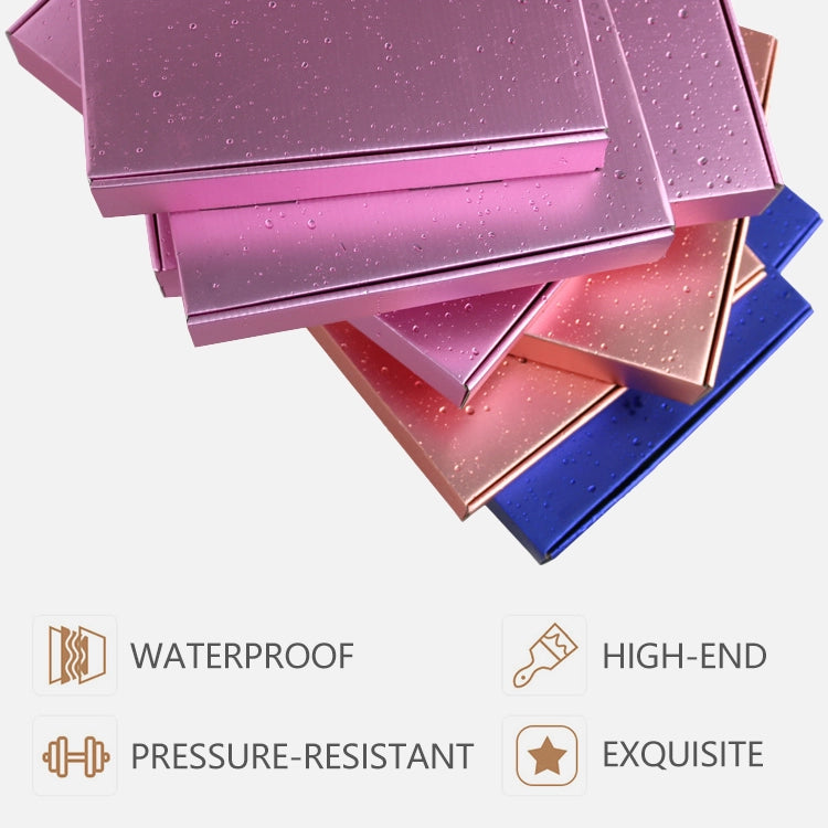 Spot Wholesale | Extra Hard Metal Film Colored Airplane Box, Packing Box