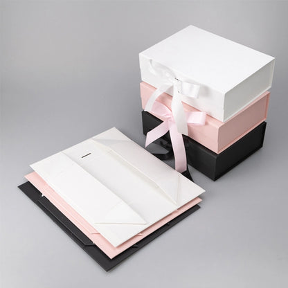 Spot Wholesale | Bow Folding Box, Magnetic Folding Box, Magnet Packaging Gift Box