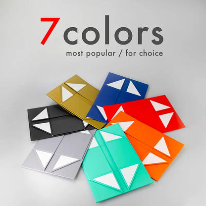Spot Wholesale | Colorful Folding Gift Box, Flip Gift Box, Ready-Made Package Paper Box