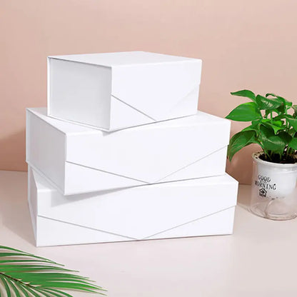 Spot Wholesale | Colorful Folding Gift Box, Flip Gift Box, Ready-Made Package Paper Box