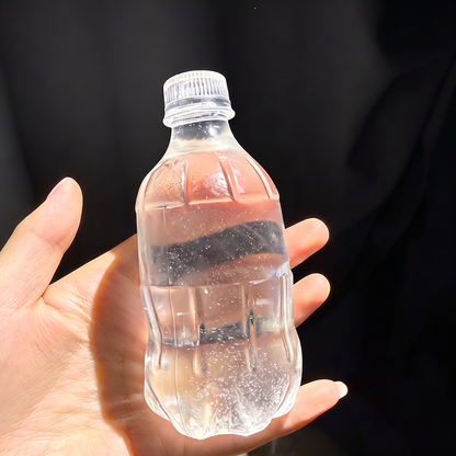 Clear maltose mineral water bottle squeezeable slow rebound stress-relieving toy