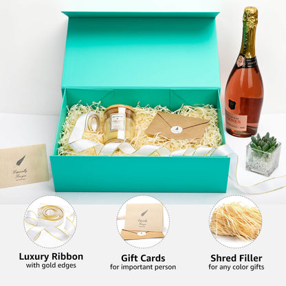 LIFELUM Green Blue Gift Box 13.8in