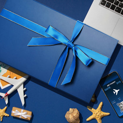 LIFELUM Navy Blue Gift Box 13.8in