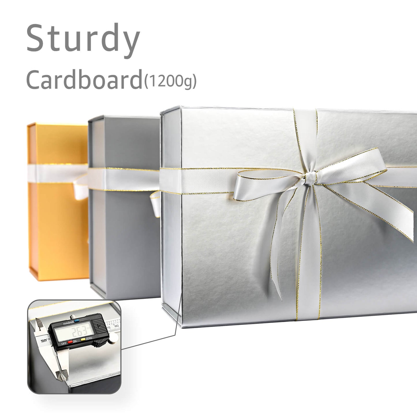 LIFELUM Silver Gift Box 13.8in