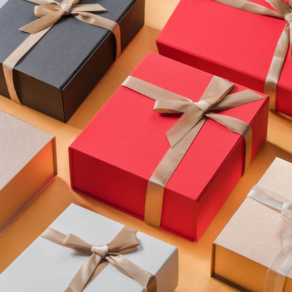 LIFELUM Red Gift Box 8in
