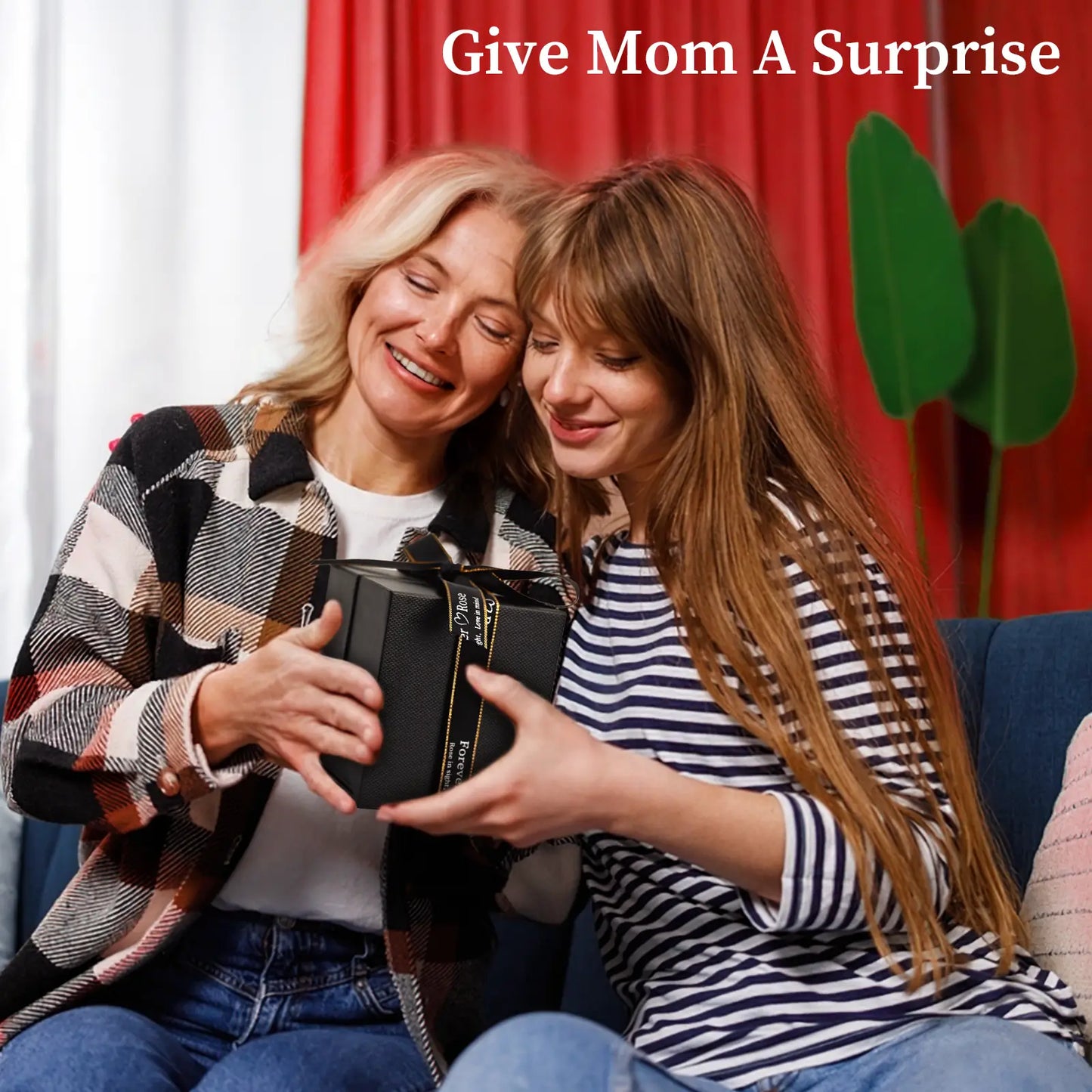 LIFELUM Heart Preserved Roses with Tennis Bracelet_Give Mom A Surprise