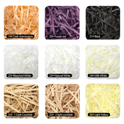 Spot Wholesale | Raffia Paper Shreds, Gift Box Fillers, Shredded Paper