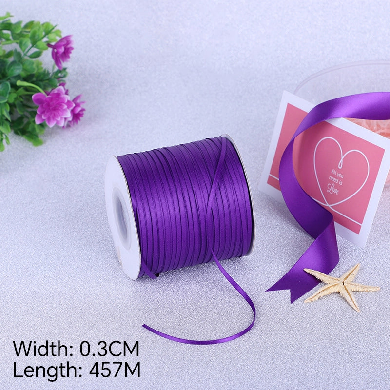 Spot Wholesale | Purple Gift Wrapping Ribbon