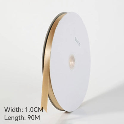 Spot Wholesale | Champagne Gold Gift Wrap Colorful Ribbon