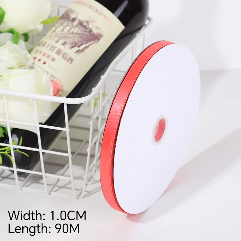 Spot Wholesale | Light Red Gift Wrapping Ribbon for Valentine's Day