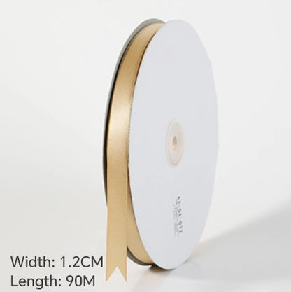 Spot Wholesale | Champagne Gold Gift Wrap Colorful Ribbon