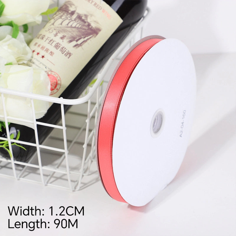 Spot Wholesale | Light Red Gift Wrapping Ribbon for Valentine's Day
