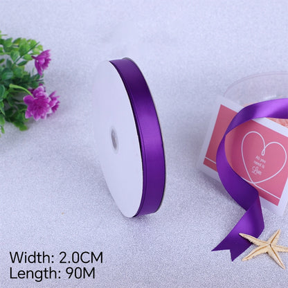 Spot Wholesale | Purple Gift Wrapping Ribbon