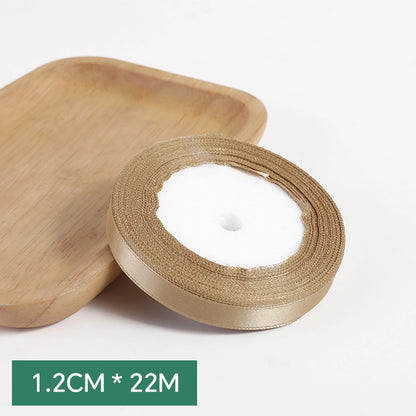 Spot Wholesale | Champagne Gold Gift Wrap Colorful Ribbon