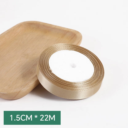 Spot Wholesale | Champagne Gold Gift Wrap Colorful Ribbon
