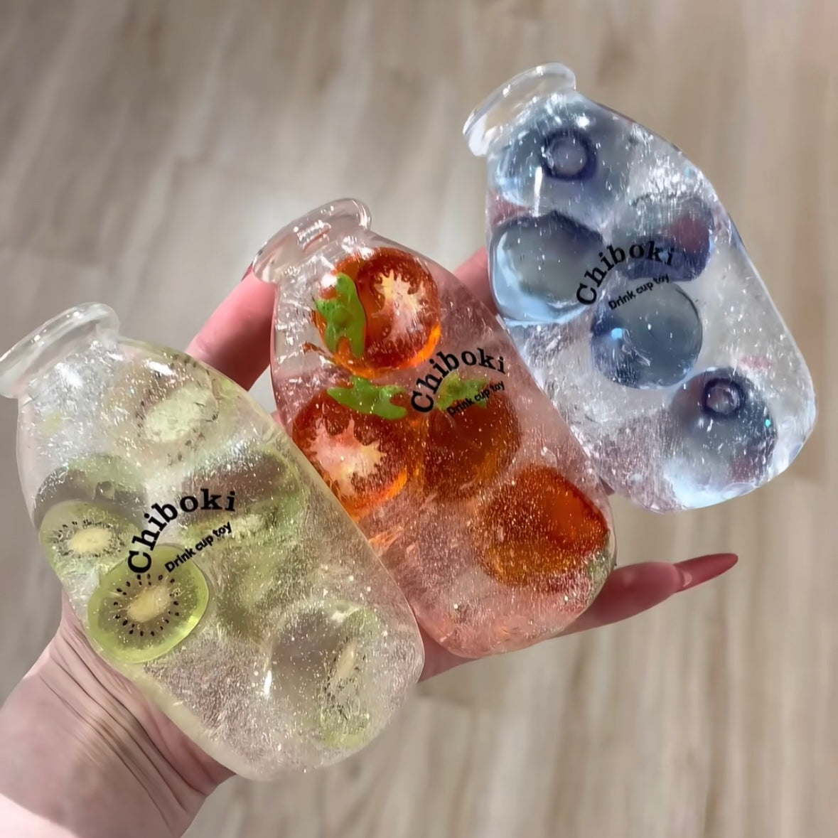 Vaseline Fruit Juice Stress Ball Squishy Stress Relief Decompression Toy