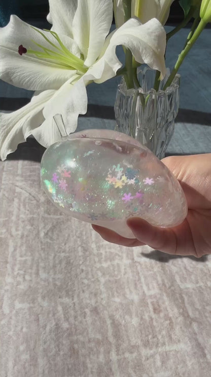 Nebula Galaxy Apple Squishy Fidget Toy