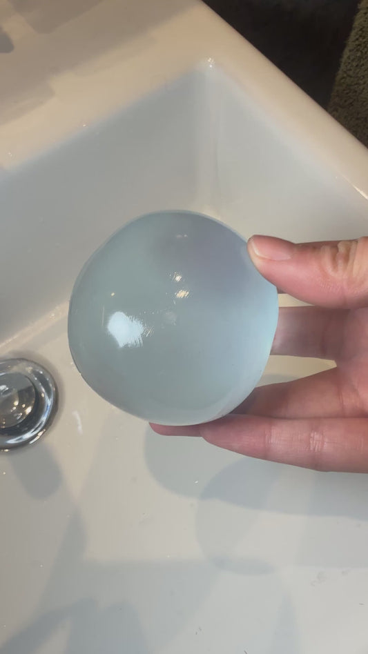 Ocean Blue Coconut Oil Squishy Fidget Toy(Medium Strength)