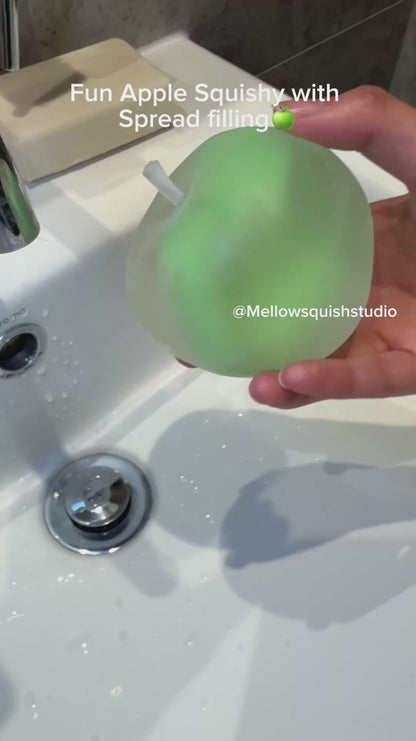 Spread Filling Apple Squishy (Zero bounce-back) Squishy Fidget Toy