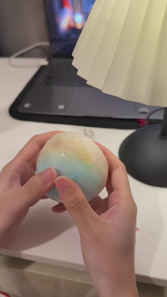 Rainbow Cracking Wax Ball Fidget Toy(Can’t Guarantee Perfect Uncracked Delivery)
