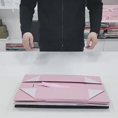 Spot Wholesale | Bow Folding Box, Magnetic Folding Box, Magnet Packaging Gift Box