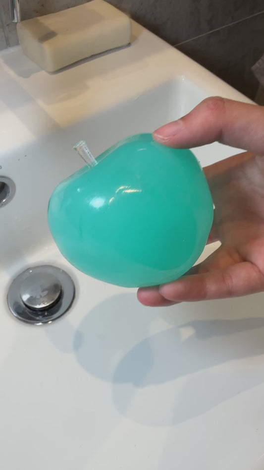 Aqua Apple Solid Fill (Zero bounce-back) Squish Fidget Toy(10 Days Wait)