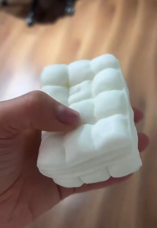 Large Food Silicone Cube Taba Squishy Fidget Toy
