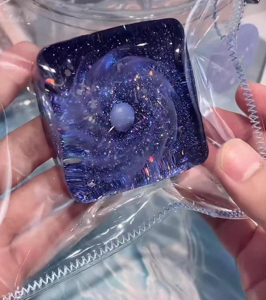 Galaxy Spiral Cube Fidget Toy(5-8 Days to make)