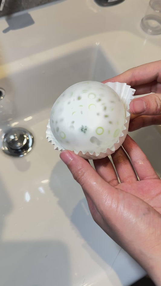 Soft Matcha Crunchy Cup Cake (Zero bounce-back) Squishy Fidget Toy